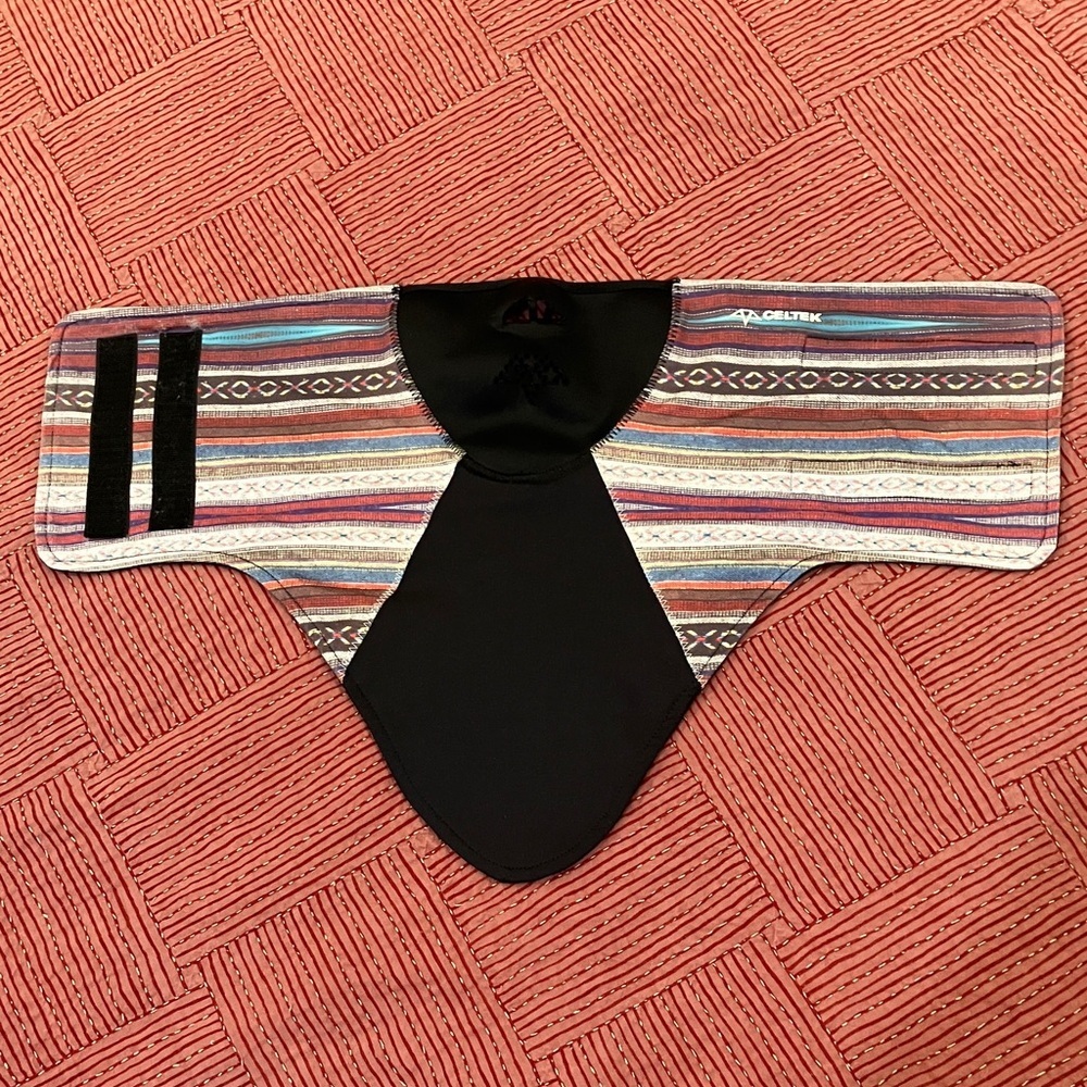 Celtek Multicolor Striped Face winter neck & scarf Mask - balaclava